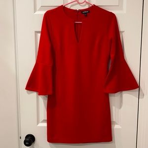 Express XS red dress